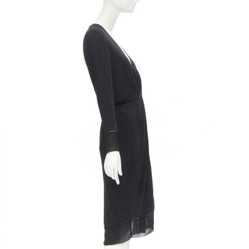 Women's Zimmermann V Neck Gathered Lattice Dress