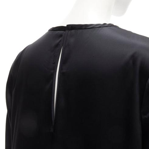 Women's Alexander Wang Satin Classic Crew Neck Dress