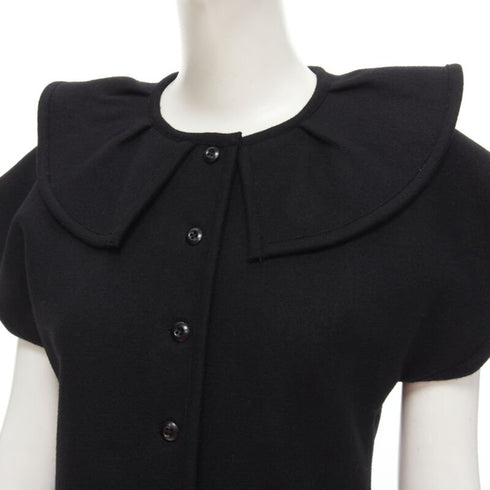 Women's Comme Des Garcons Felt Peplum Top