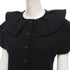 Women's Comme Des Garcons Felt Peplum Top