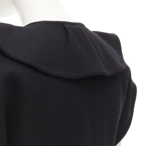 Women's Comme Des Garcons Felt Peplum Top