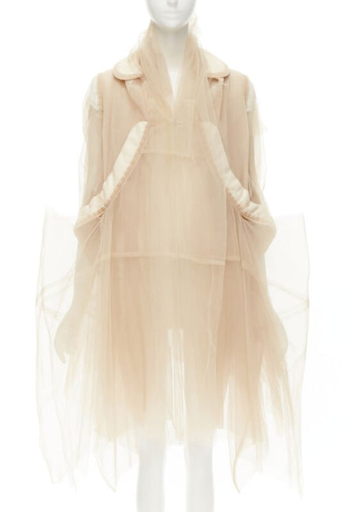 Women's Comme Des Garcons 2009 Sheer Tulle Jacket