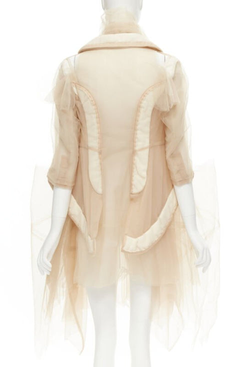 Women's Comme Des Garcons 2009 Sheer Tulle Jacket
