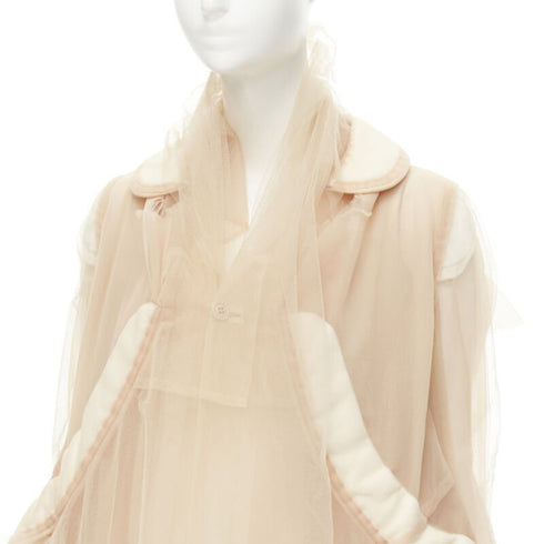 Women's Comme Des Garcons 2009 Sheer Tulle Jacket