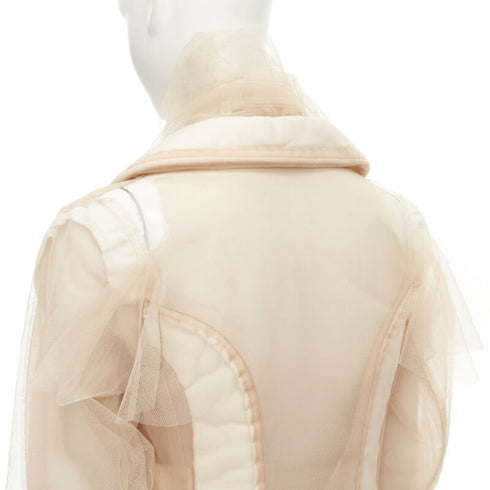 Women's Comme Des Garcons 2009 Sheer Tulle Jacket