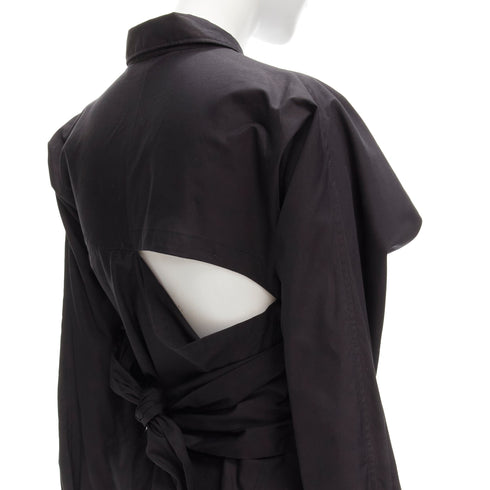 Women's Comme Des Garcons Wrap Bias Placket Shirt