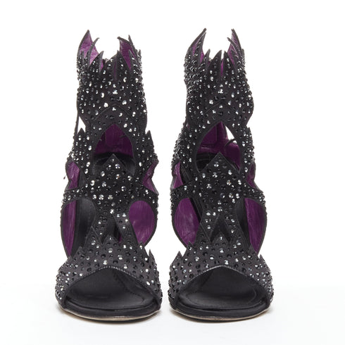 Women's Giuseppe Zanotti Satin Leather Sandals