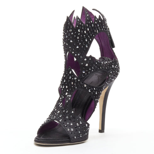 Women's Giuseppe Zanotti Satin Leather Sandals