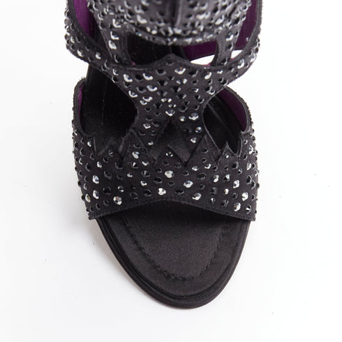 Women's Giuseppe Zanotti Satin Leather Sandals