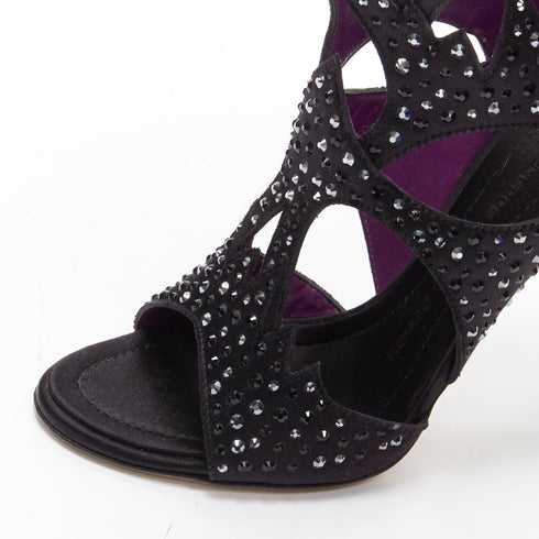 Women's Giuseppe Zanotti Satin Leather Sandals