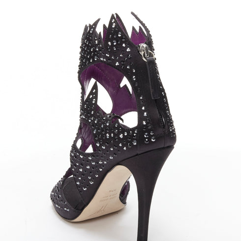 Women's Giuseppe Zanotti Satin Leather Sandals