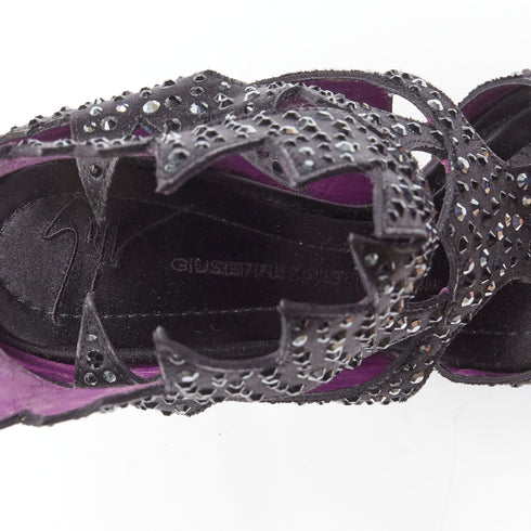 Women's Giuseppe Zanotti Satin Leather Sandals