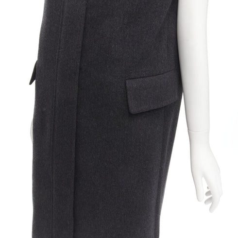 Women's Joseph Wool Minimal Oversized Vest