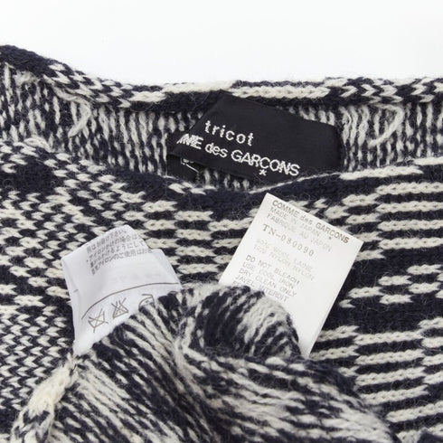 Women's Comme Des Garcons Checker Sweater