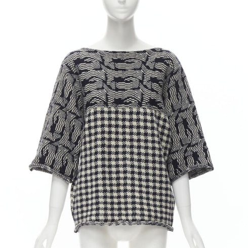 Women's Comme Des Garcons Checker Sweater