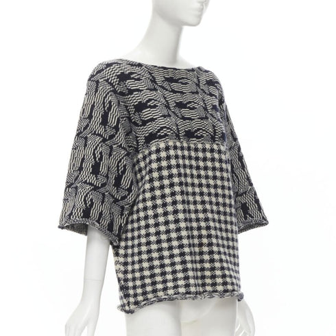 Women's Comme Des Garcons Checker Sweater