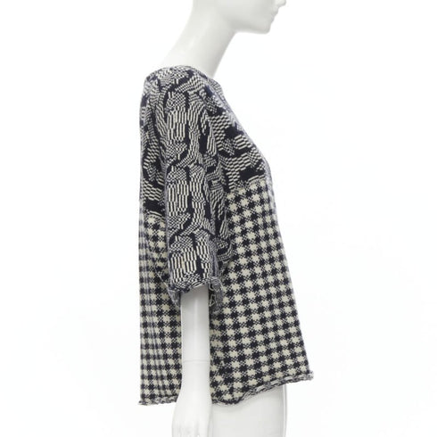 Women's Comme Des Garcons Checker Sweater