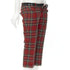 Women's Dsquared2 Punk Plaid Patent Cropped Pants