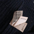 Women's Brunello Cucinelli Ribbed-Knit Rolled Neck Sweater in Navy Blue Cashmere
