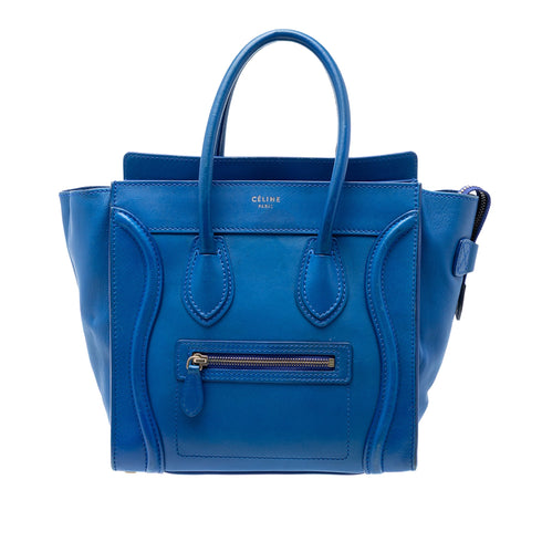 Luggage Bag Smooth Leather Micro