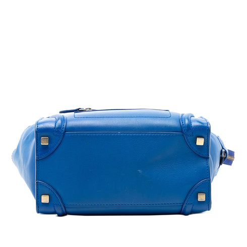 Luggage Bag Smooth Leather Micro