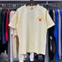 Rhude T-shirts World Map Printed Cotton Casual Short Sleeves Men and Women