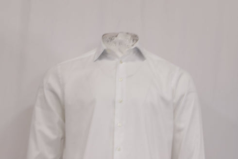 Men's Etro Button Down Shirt in White Cotton