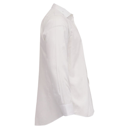 Men's Etro Button Down Shirt in White Cotton