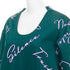 Women's Jil Sander cotton italic words graphic print dress