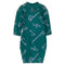 Women's Jil Sander cotton italic words graphic print dress