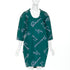 Women's Jil Sander cotton italic words graphic print dress