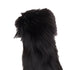 Balenciaga genuine fur chunky wool ribbed opera gloves