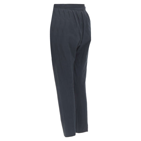 Women's Comme des Garcons double bow tie waist slim leg pants