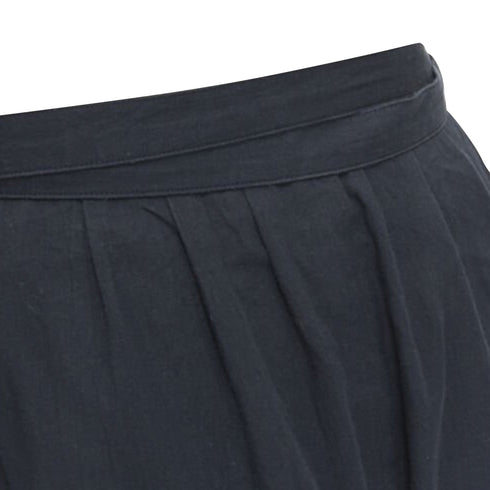 Women's Comme des Garcons double bow tie waist slim leg pants