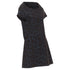 Women's Comme des Garcons pinstripe floral devore A line dress