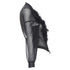 Women's Comme des Garcons sheer pleated ruffle bomber jacket