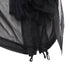 Women's Comme des Garcons sheer pleated ruffle bomber jacket