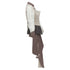 Women's Comme des Garcons patchwork inside out jacket skirt