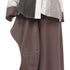 Women's Comme des Garcons patchwork inside out jacket skirt