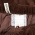 Women's Comme des Garcons velvet drawstring sash knee length skirt