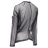 Women's Comme des Garcons pleated fan ruffle sheer top