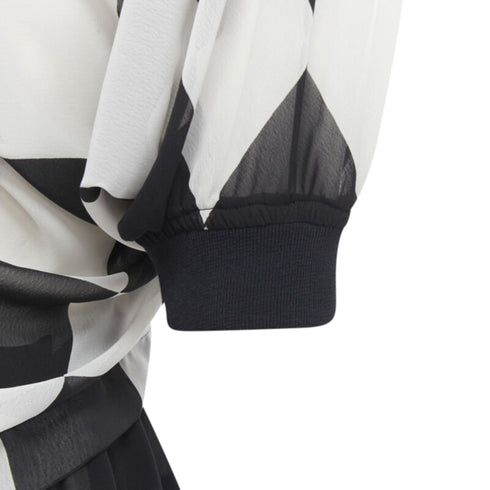 Women's Comme des Garcons chessboard checkered bomber skirt