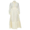 Women's Zimmermann ruffle trim linen silk midi dress