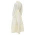 Women's Zimmermann ruffle trim linen silk midi dress