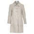 Women's Kenzo metallic floral patterned jacquard coat