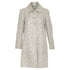 Women's Kenzo metallic floral patterned jacquard coat