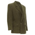 Women's Comme des Garcons moss brown wool felt double breasted blazer