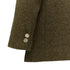 Women's Comme des Garcons moss brown wool felt double breasted blazer