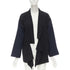 Women's Comme des Garcons deconstructed drape front blazer