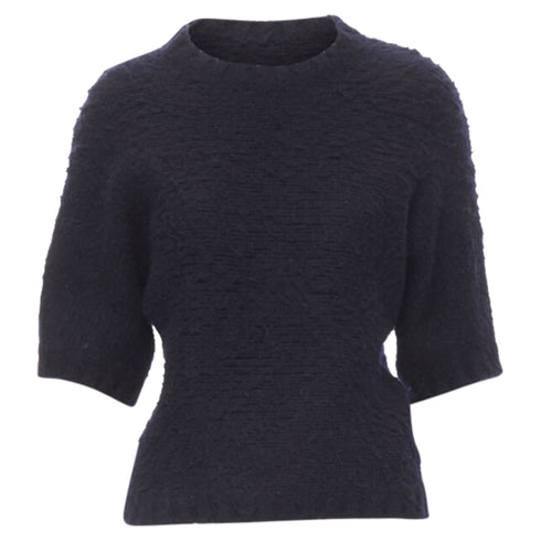 Women's Comme des Garcons boiled wool fluffy sweater